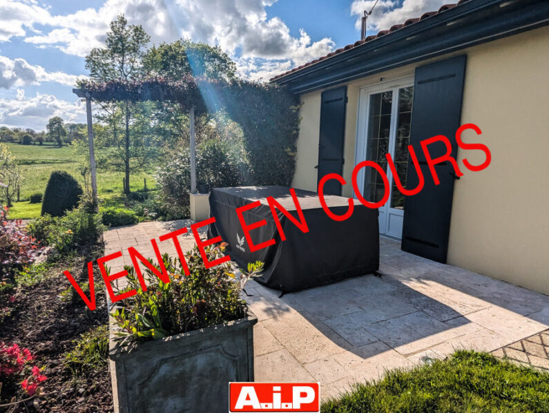 EXCLUSIVITE AIP ! A 5MIN DE CERIZAY